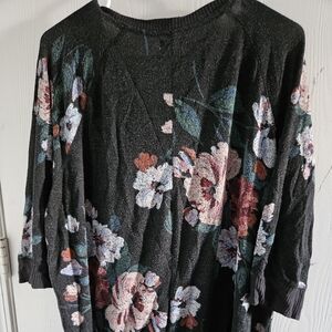 3/4 sleeve lightweight sweater